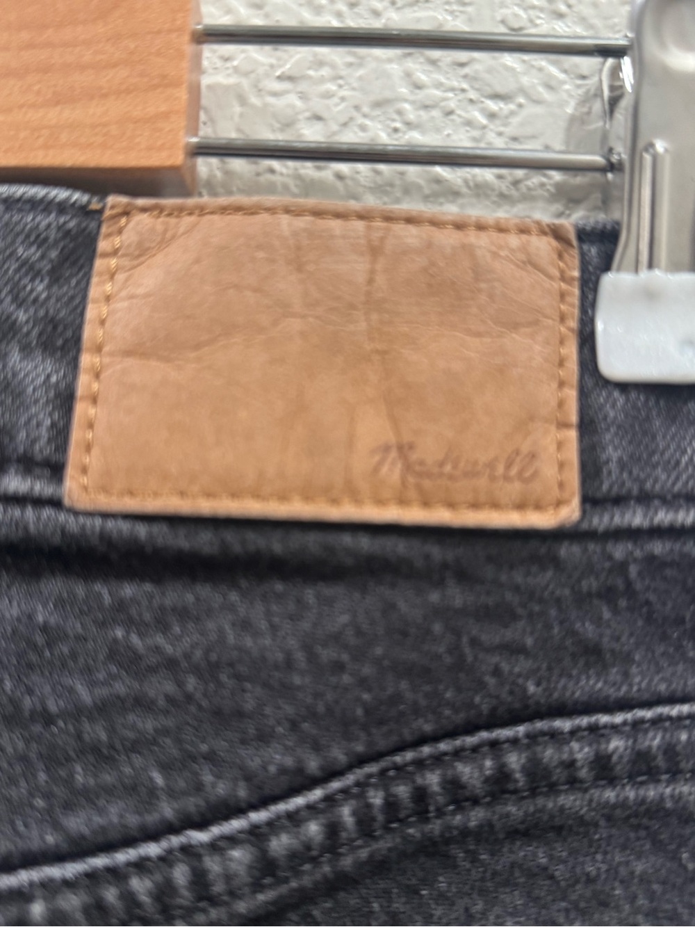 Madewell Washed Black Straight-Leg Jeans - Picture 7 of 7